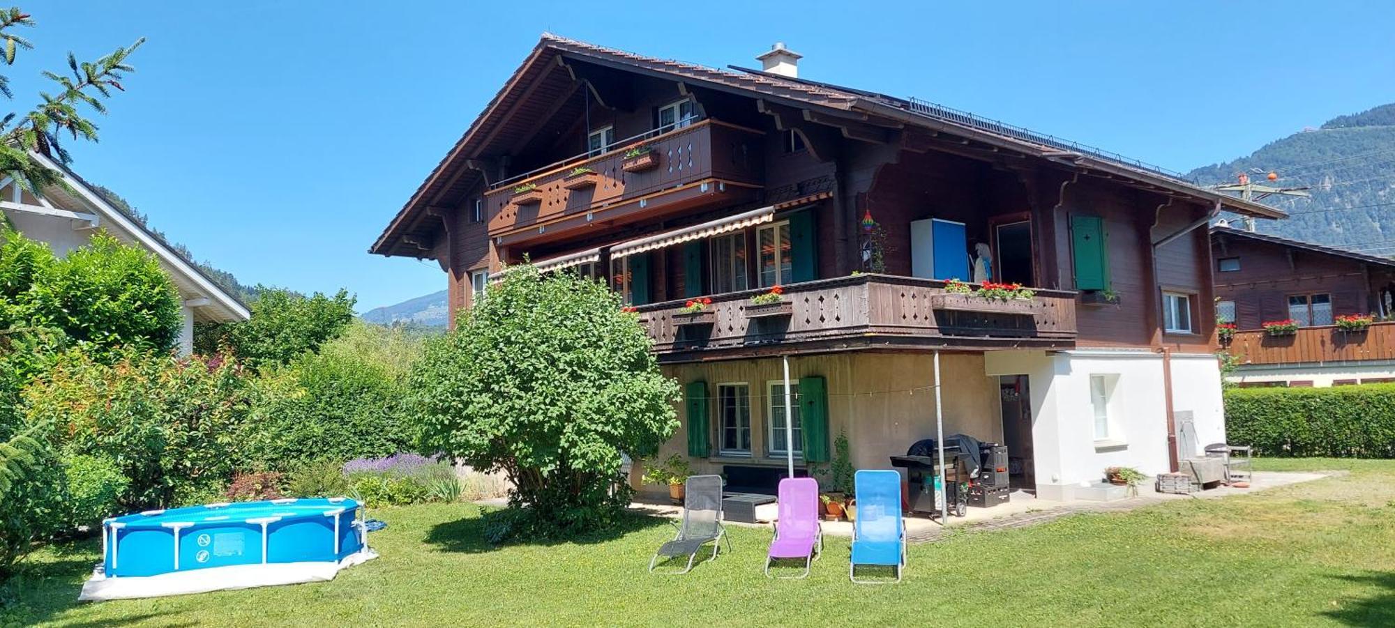 Chalet Sunnmaetteli Wilderswil Buitenkant foto